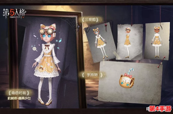机械之心·甜蜜蜕变：第人格机械师糖果少女皮肤惊艳登场，全新实装效果大赏