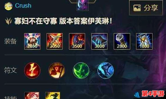 征服大乱斗：打造无敌肉盾寡妇，终极出装策略与实战心得