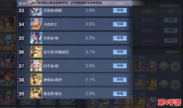重塑圣斗士星矢手游巅峰：独家T0级最强阵容策略搭配指南，征服银河战场的不二之选！