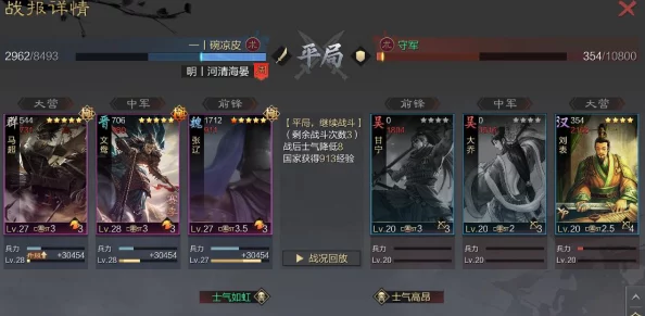 率土之滨开荒策略：精选阵容搭配全解析，助力新手稳步前行