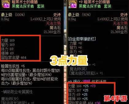 DNF改版后戒指选择大比拼：从属性加成到实战效果，哪款才是你的最优选？