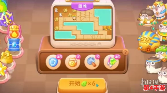 《保卫萝卜4》法老归来第75关：布局攻略与蜘蛛应对技巧，助你轻松通关