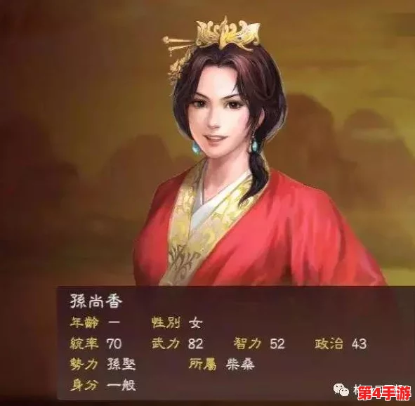 孙尚香站在板凳上给刘禅辅导作业，展现了历史人物之间的温情与教育的重要性，让人感受到古代家庭关系的亲密