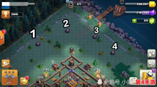 部落冲突：3月版更后高效'打鱼'策略揭秘，邪道技巧融合正统攻略新视角